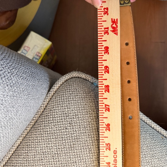 Brighton Tan Leather Belt - Picture 5 of 5